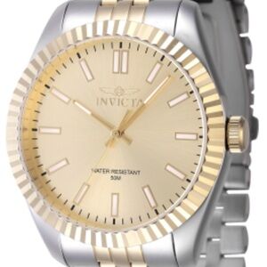 Invicta Gold and Silver Classic Watch